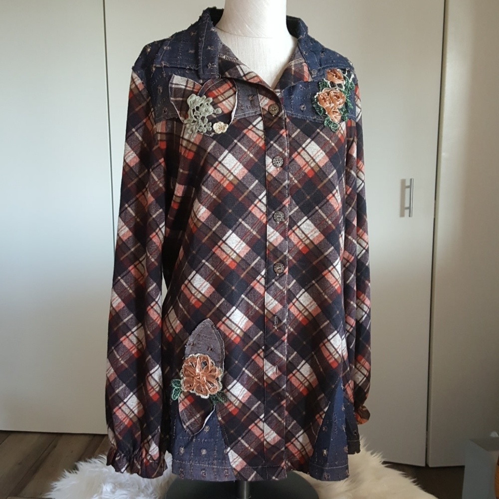 Gorgeous Embroidered Button Down